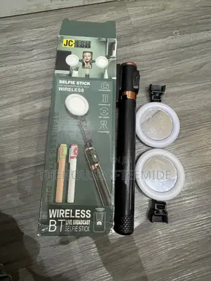 JC 18H Selfie Stick Mai Haske Biyu