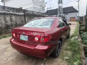 Toyota Corolla 2007 Red