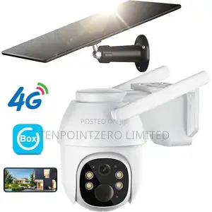 4G Ubox Pan da Tilt Baturi Solar Camera (SG334)