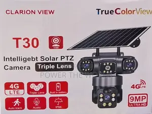Power the World Solar PTZ CCTV Kamara