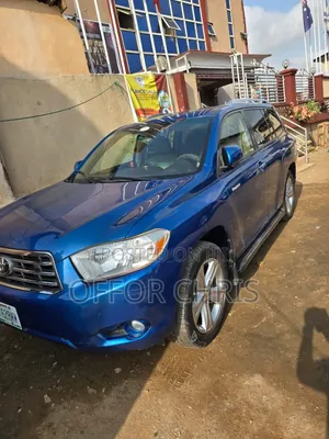 Toyota Highlander 2010 Blue