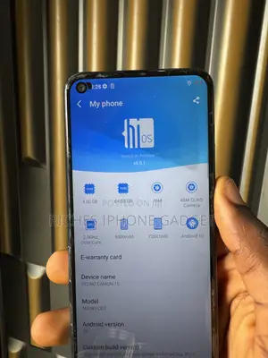 Tecno Camon 15 64GB Grey