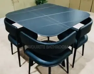 4 Seater Marble Dining Set