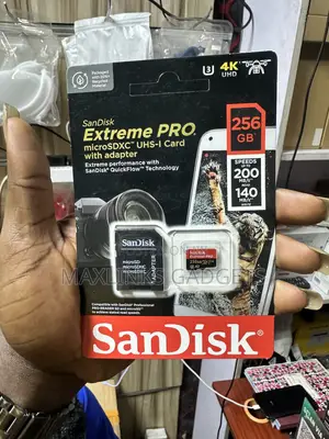 SanDisk Extreme Pro 256GB microSDXC UHS-I Card