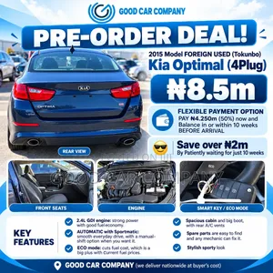 Kia Optima 2015 (Foreign Used)