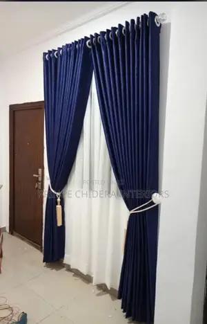 Home Interiors Blackout Damask Curtains - Brand New