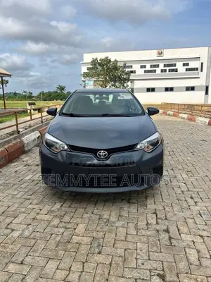 2014 Toyota Corolla LE Sedan - Gray, Foreign Used