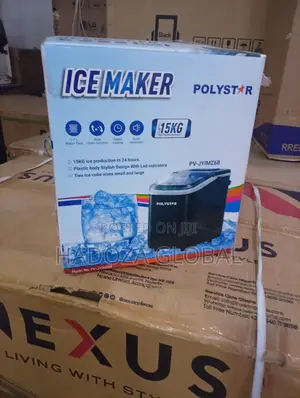 Gaskiyar Polystar 15Kg Ranar Ice Cube Maker