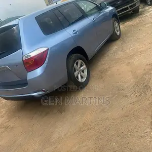 Toyota Highlander 2008 Blue