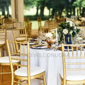 Gold Chiavari Chairs (Set na 10)