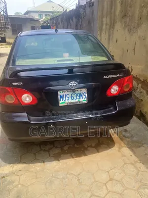 Toyota Corolla 2006 Black