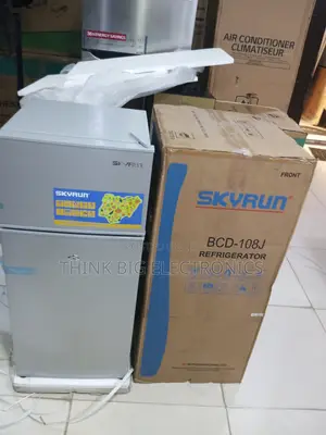 Skyrun Firij Mai Ƙofofi Biyu Model 108-J