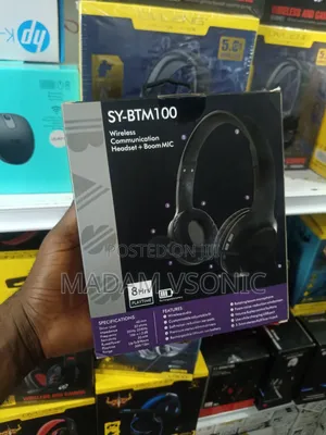 SY-BTM100 Wireless Headset da Boom Mic