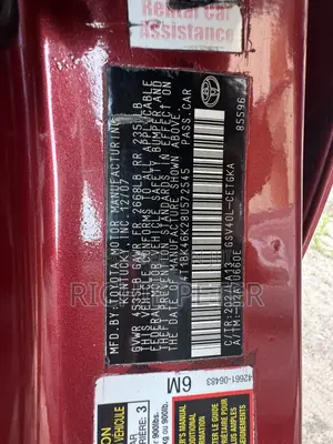 2008 Toyota Camry XLE V6 Red
