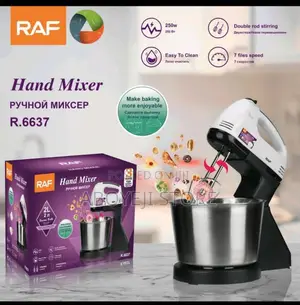 Raf Stand Mixer 2L Mai Kayan Bakin Karfe (250W)
