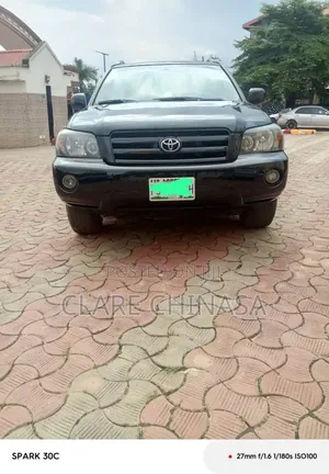 Toyota Highlander Limited V6 4x4 2007 Black