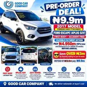 Ford Escape 2017 4-Plug SUV