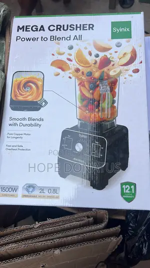 Syinix Mega Crusher Blender 1500W