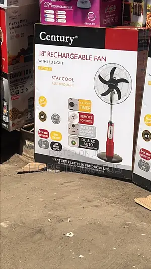 Century Rechargeable Fan 18"