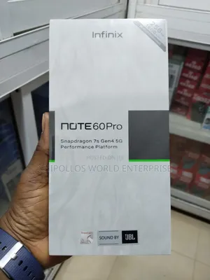 Sabon Infinix Note 60 Pro 256GB Baki