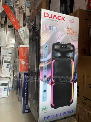 DJACK DJ-8801 8" Gaskiyar Mai Magana ta Bluetooth Mara Igiyar