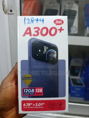 New Itel A300+ 128GB Blue
