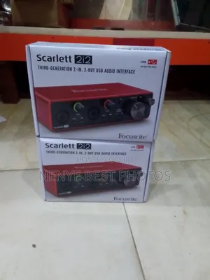 Focusrite Scarlett 2i2 (3rd Gen) USB Audio Interface