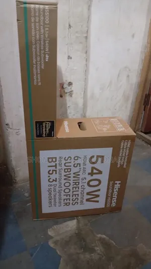 Hisense 540W 5.1CH Soundbar da Wireless Subwoofer (HS5100)