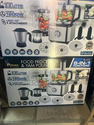 Paloma 8-in-1 Food Processor - Sabon Abu