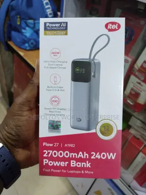 Itel Flow 27 (A1982) 27,000mAh 240W Power Bank
