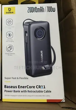 Baseus Enercore CR11 Power Bank 20000mAh 100W