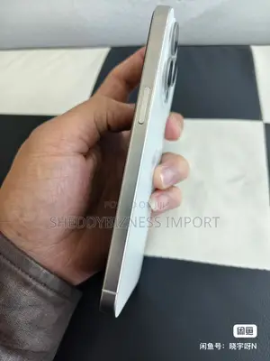 Apple iPhone 15 Pro Max 256GB White (UK Amfani, WiFi Version)