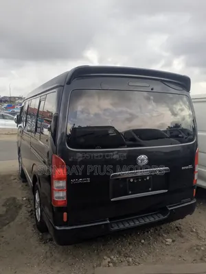 2014 Toyota HiAce Super GL Black