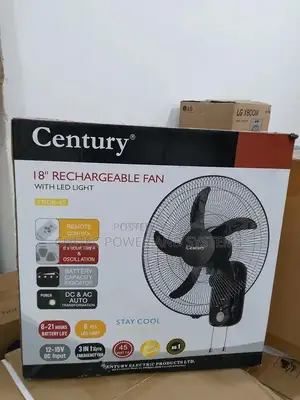 Century 18 Inch DC Wall Fan mai LED Light