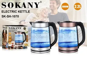 Sokany 2.2L Ruwan Gilashi Mai Zafi