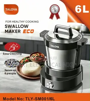 TALOYA 6L Mai Yin Abincin Swallow Na Lantarki / Injin Fufu