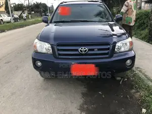 Toyota Highlander 2006 Blue