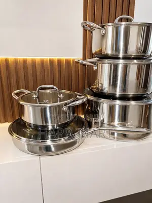 Luxury Stainless Steel Pot Set