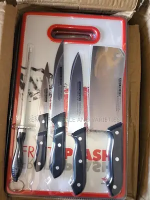 Brand New Knife Set with Chopping Board