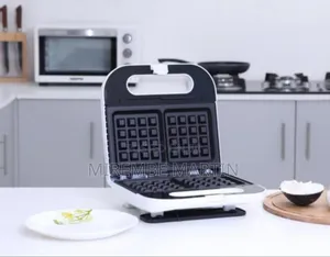 Geepas GWM676 Electric Waffle Maker (700W, 2-Slice)