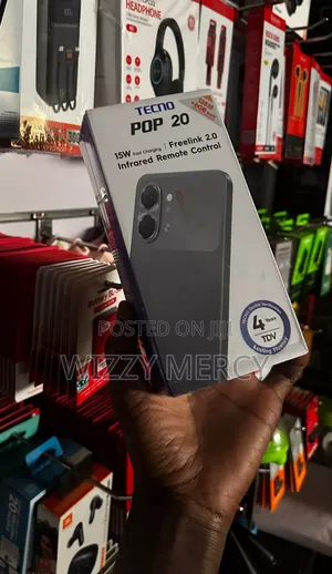 New Tecno Pop 20 128GB Black