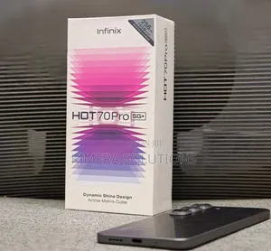 New Infinix Hot 70 Pro 5G+ 256GB Black