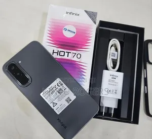 New Infinix Hot 70 256GB Black
