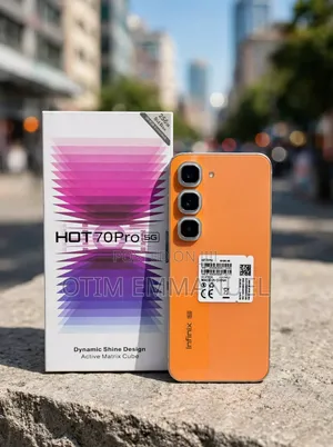 New Infinix Hot 70 Pro 5G+ 256GB Orange