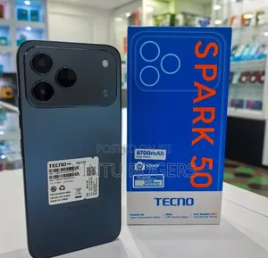 New Tecno Spark 50 128GB Black