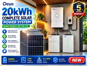 20kWh Ecosun Deye Hybrid Solar Energy System Kit