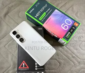 New Infinix Hot 60 Pro+ 256GB Silver