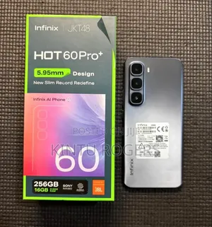 New Infinix Hot 60 Pro+ 256GB Gray