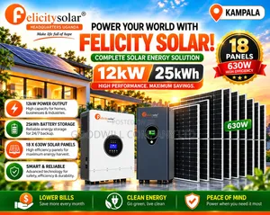Felicity 25kWh 12kVA 48V Hybrid Solar System