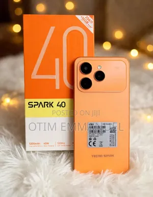 New Tecno Spark 40 256GB Orange